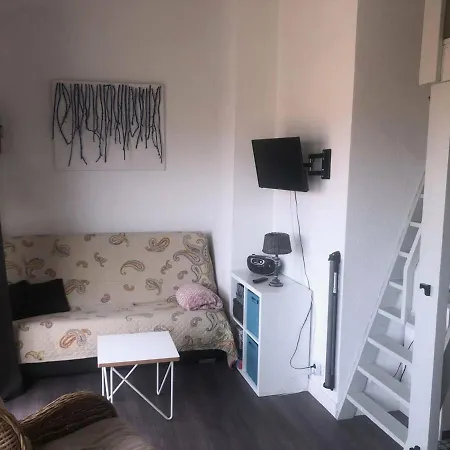 T1 Mezzanine 4 Pers, Clim, Parking, Terrasse, Port - Fr-1-81-536 Appartamento *
